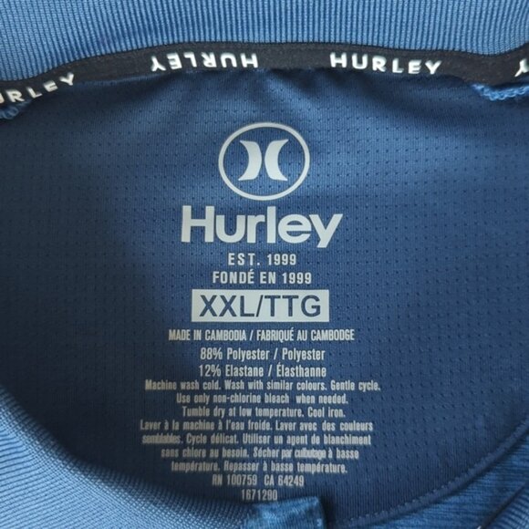 XXL Hurley Golf Shirt - Picture 4 of 4